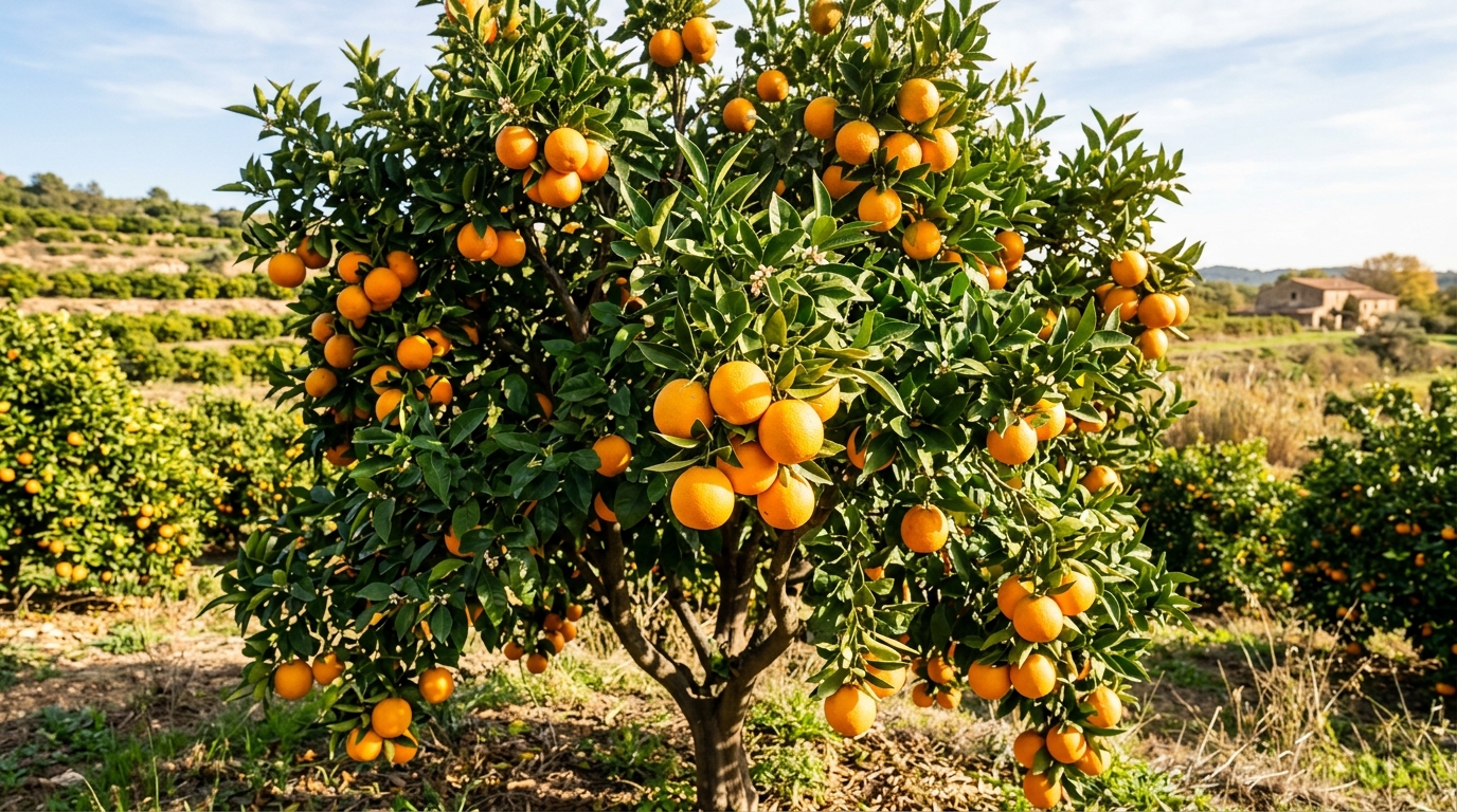 Agrumes : Liste Complète avec Photo et Guide de Culture : l'oranger doux (citrus sinensis)